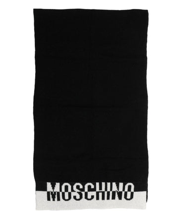 Sciarpa Moschino Art30742 M2787 Unisex lana logo big