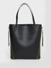 Borsa Elisabetta Franchi BS24A66E2 shopper bag con zip gold laterali