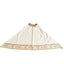 Poncho Moschino  30667 M2339 lana rasata  banda logo lurex