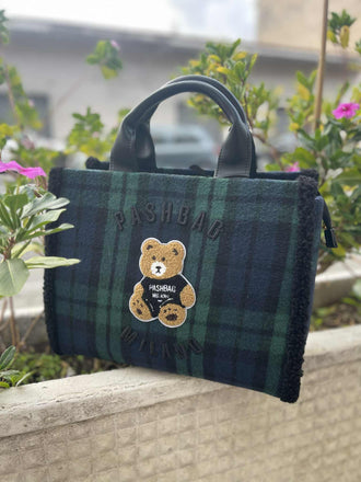 Borsa Pash Bag 18760 Marge Shepherd Forest Tote Big