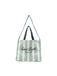 Borsa Saint Barth Essential Bag stripes verde/panna EBAGN007 09420L