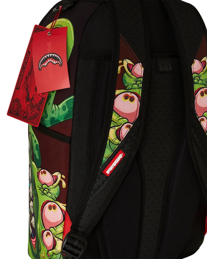 ZAINO SPRAYGROUND ART7185 RICK AND MORTY DLXR ALIEN MOUTH DLXR BACKPACK
