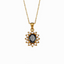 Collana Cherie bijoux Kate con corona e cristallo