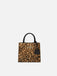 BORSA SAINT BARTH SHBM0002 00501L SHOP BAG MINI IN PELLE E CAVALLINO LEOPARDATO