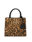 BORSA SAINT BARTH SHBM0002 00501L SHOP BAG MINI IN PELLE E CAVALLINO LEOPARDATO