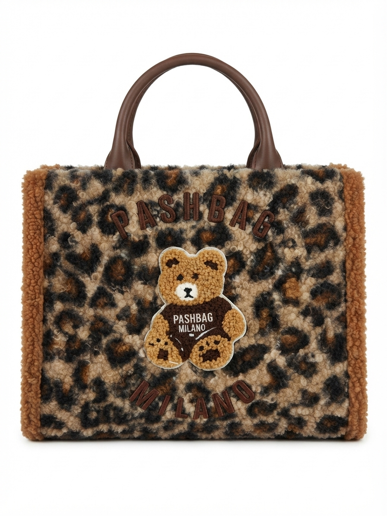 Borsa Pashbag 20170 Marge big shepherd Teddy leo ecofur