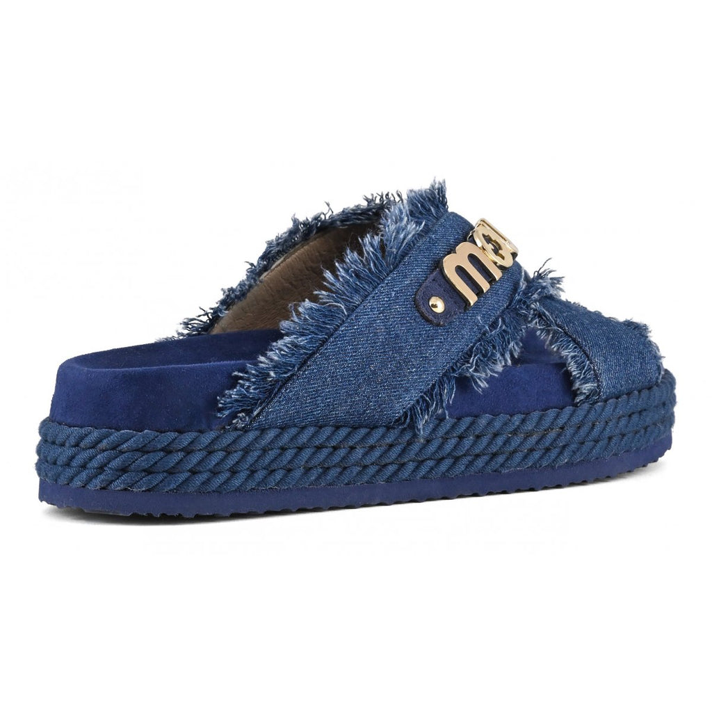 Scarpe MOU Criss-cross Sandal Denim   MU.SW451004K