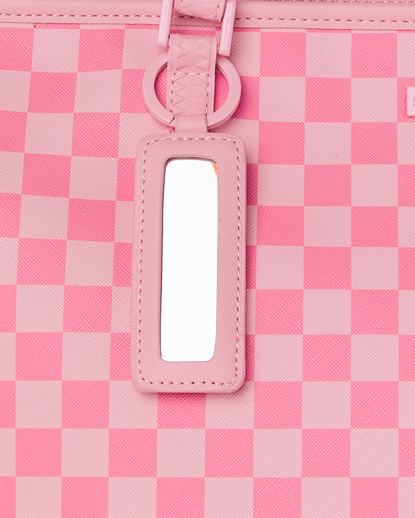 BORSA SPRAYGROUND 9015 PINK SHARKS IN PARIS PATCH SHOPPER