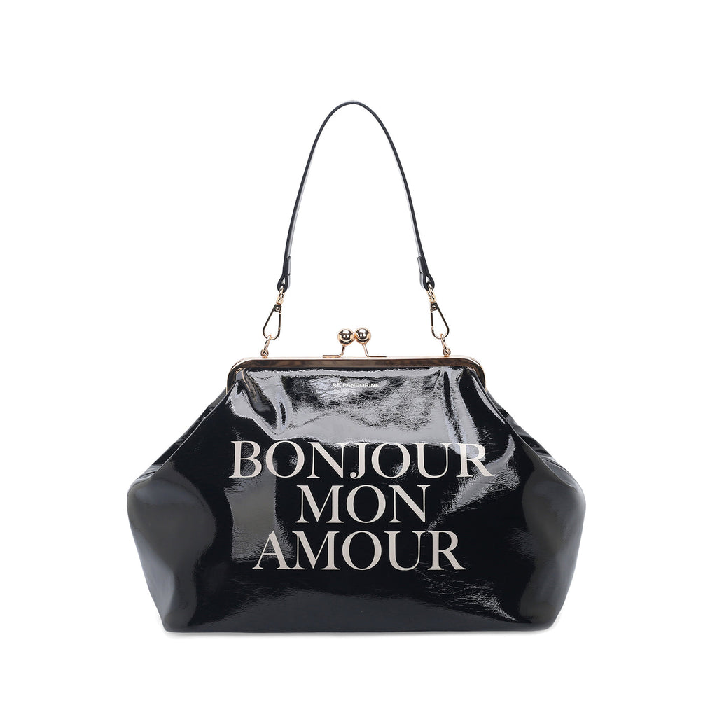Borsa Lepandorine PF2629B72 a spalla Nizza in vernice