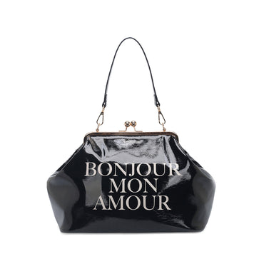 Borsa Lepandorine PF2629B72 a spalla Nizza in vernice