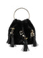 Borsa L’ Atelier du Sac 20708 Polly Party- Loulou ecofur e charms