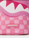 ZAINO SPRAYGROUND 8715 PINK CHECK FACES BACKPACK