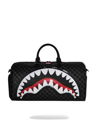 BORSONE SPRAYGROUND 8944 SHARKS IN PARIS BALLOON BLACK DUFFLE