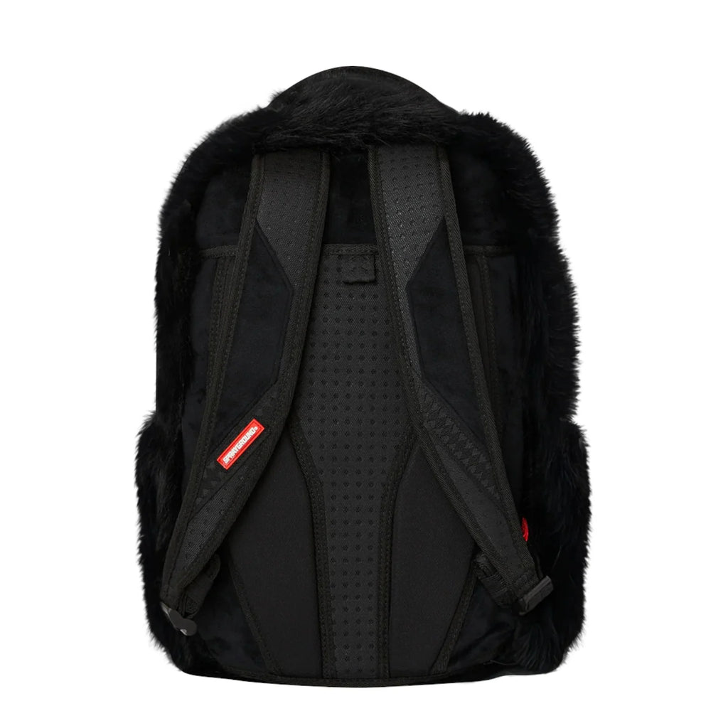 ZAINO SPRAYGROUND 8203 FUR CRAY BLACK