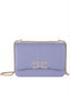 Borsa Elisabetta Franchi  BS91A61E2 a tracolla con dettaglio logo