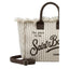 Borsa Saint Barth Colette Stipes Beige COL0001 03450L