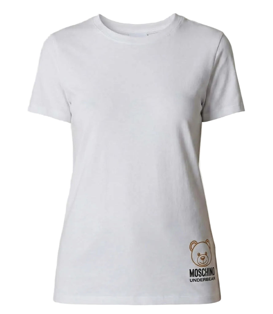 T-Shirt Moschino Con Orsetto Teddy Brown V6T0701
