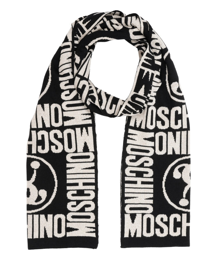 Sciarpa Moschino lana lurex