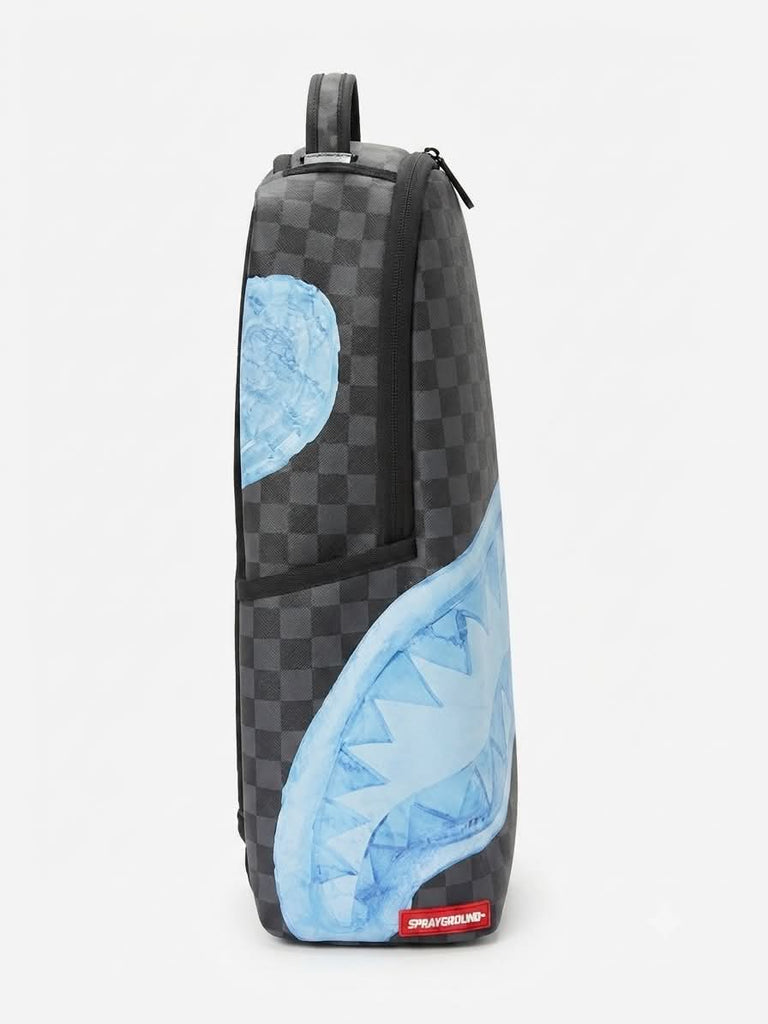 ZAINO SPRAYGROUND 8498 SHARKSON ON ICEBERG BACKPACK