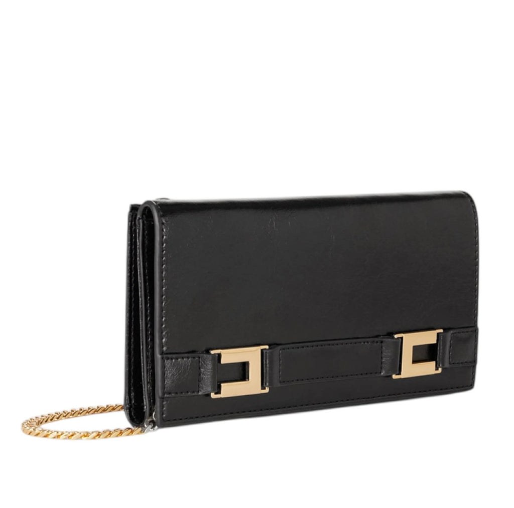 Portafoglio Pochette Elisabetta Franchi PF65A61E2 con dettagli logo