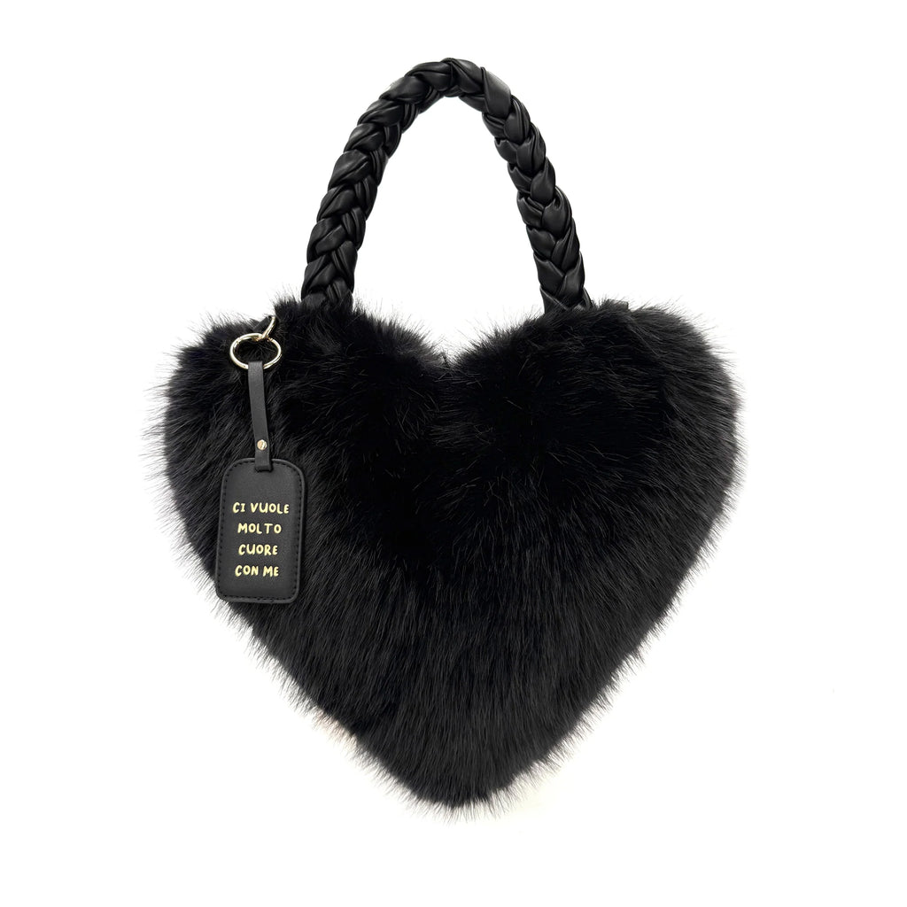 Borsa Le Pandorine PF252B531 Fur Heart cuore