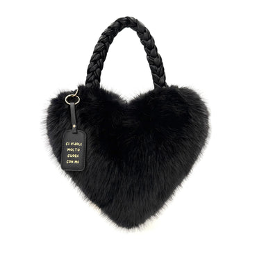 Borsa Le Pandorine PF252B531 Fur Heart cuore