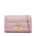 Borsa Love Moschino JC4128 Pochette Matelasse Logata  Rosa