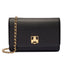 Borsa Elisabetta Franchi Nera BS01A46E2 a tracolla in materiale sintetico con placca logo
