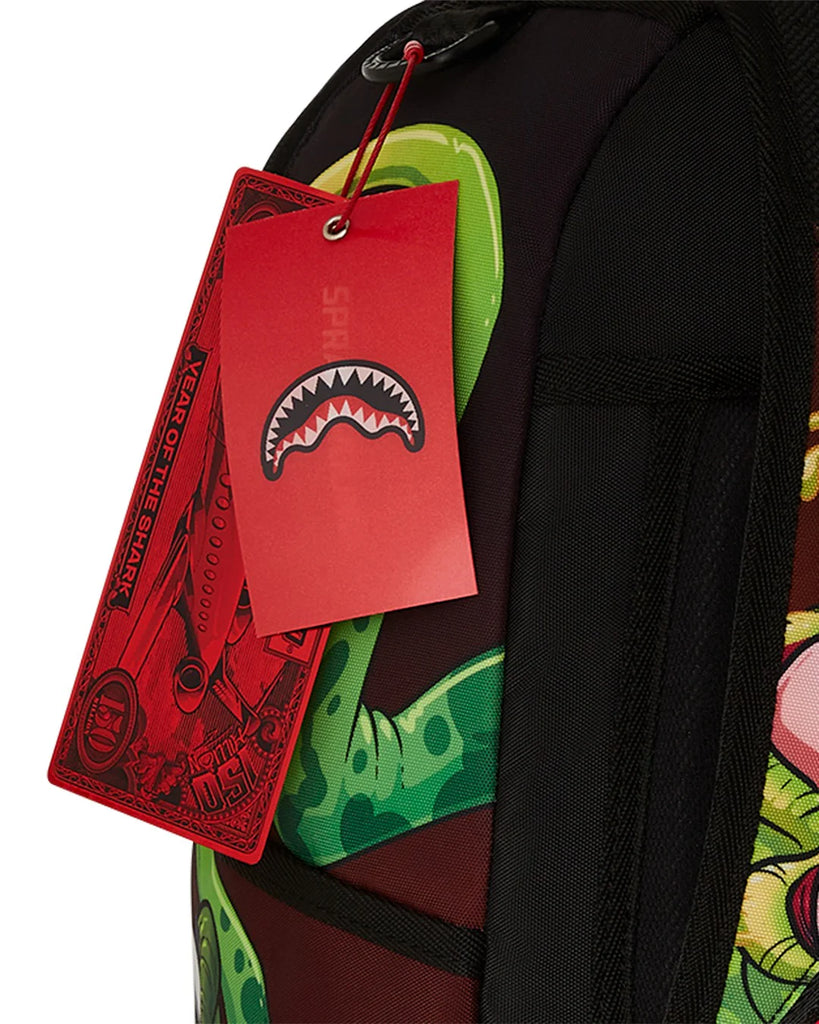 ZAINO SPRAYGROUND ART7185 RICK AND MORTY DLXR ALIEN MOUTH DLXR BACKPACK