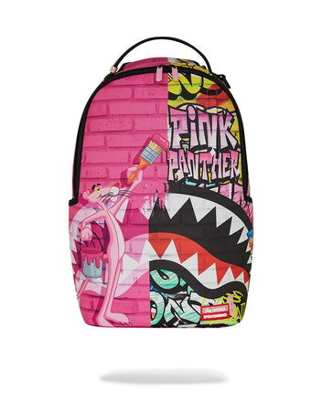 ZAINO SPRAYGROUND ART7007 PINK PANTHER PAINTING OVER GRAFFITI DLXR BACKPACK