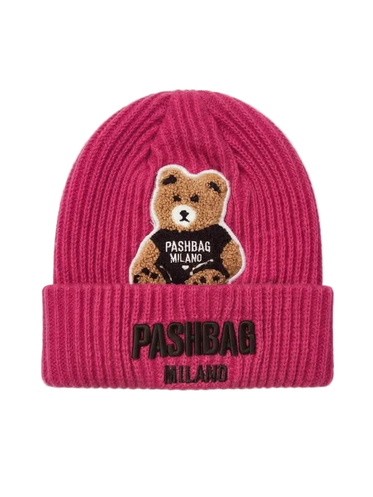 Cappello Pash Bag con risvolto Orsetto Teddy