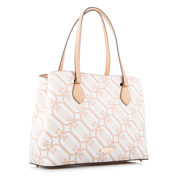 Borsa Cromia A Spalla In Pelle Rosa 1405625