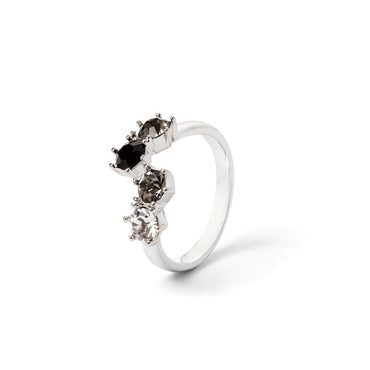 Anello Sodini 912809P a top aperto e cristalli