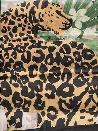 Foulard Braccialini BFR330 Grafica Ghepardi