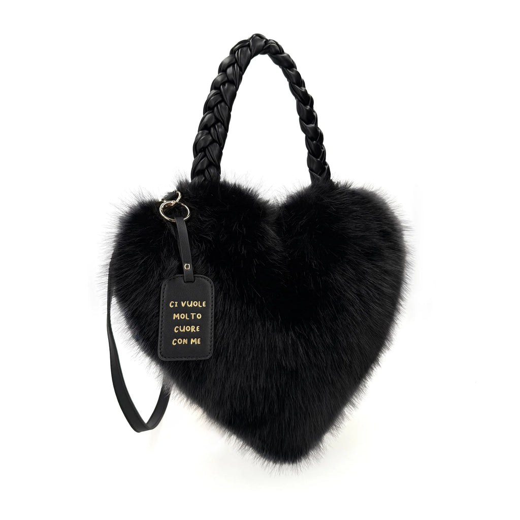 Borsa Le Pandorine PF252B531 Fur Heart cuore