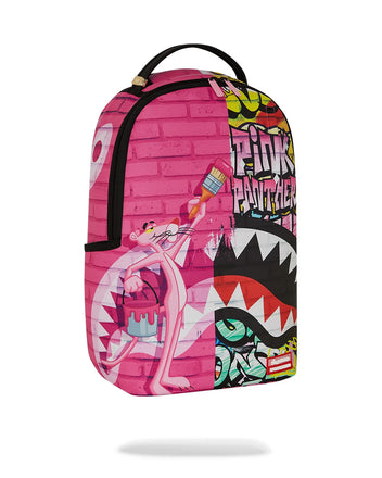 ZAINO SPRAYGROUND ART7007 PINK PANTHER PAINTING OVER GRAFFITI DLXR BACKPACK