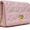 Borsa Love Moschino JC4128 Pochette Matelasse Logata  Rosa