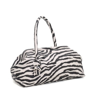 Borsa Le Pandorine PF253B540 mano grande Bottle Maxi colore zebra beige/nero