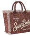 Borsa Mare Saint Barth Vanity Giraffe Skin Giraffata Marrone VANI001 00900L
