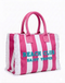 Borse Marinette Saint Tropez Medium In Canvas Beach Club