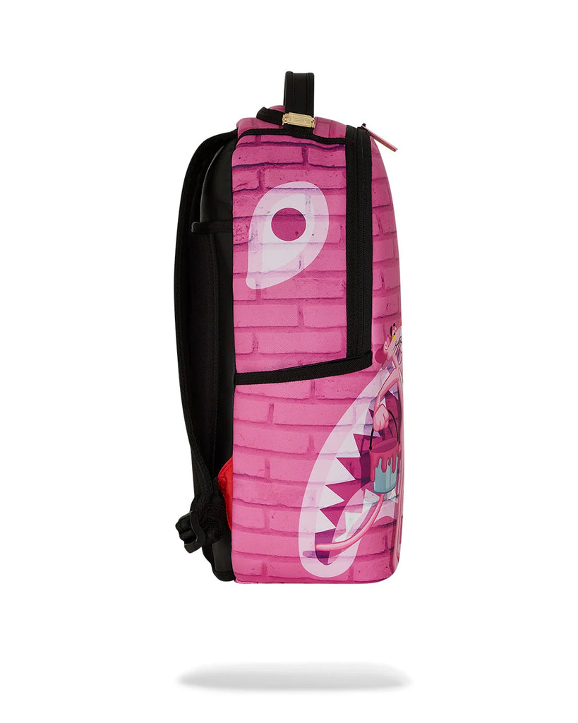 ZAINO SPRAYGROUND ART7007 PINK PANTHER PAINTING OVER GRAFFITI DLXR BACKPACK