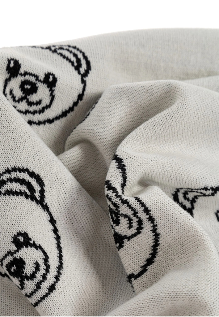 Sciarpa Moschino 30831 M3320 Face Teddy