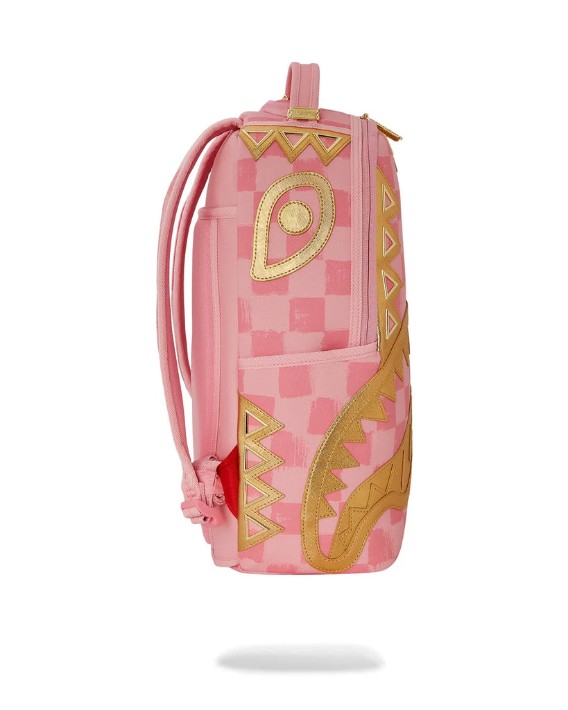 ZAINO SPRAYGROUND ART7704 AI PINK SMUDGE DLXSF BACKPACK