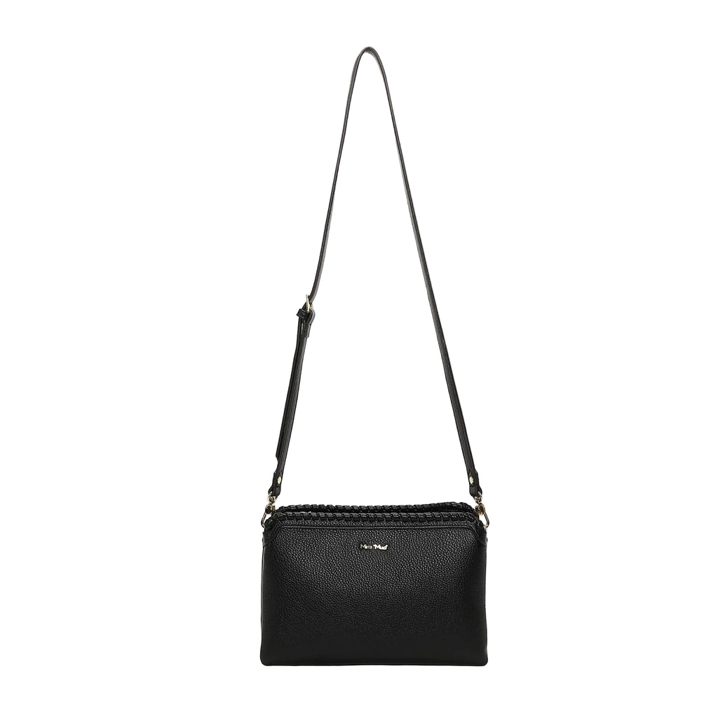 Borsa Mimì Muà Tracolla con bordo intrecciato J201464