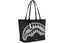 BORSA SPRAYGROUND 9346 SHOPPER BLACK AND WHITE DRIP SHARK