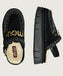 Scarpe MOU Bounce clog back strap lette BKBK MU.FW531026A Black