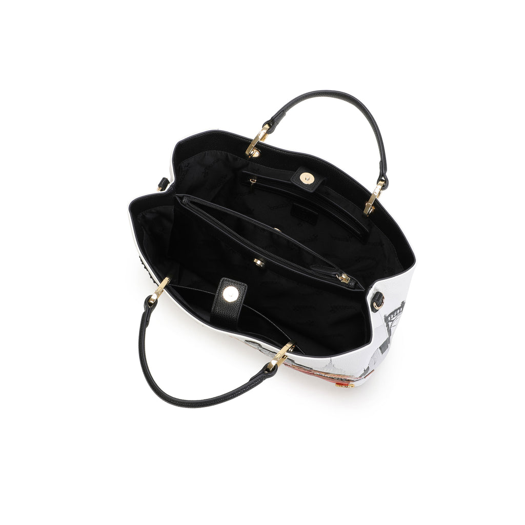 Borsa Braccialini Cartoline LT201 Tote Big New York