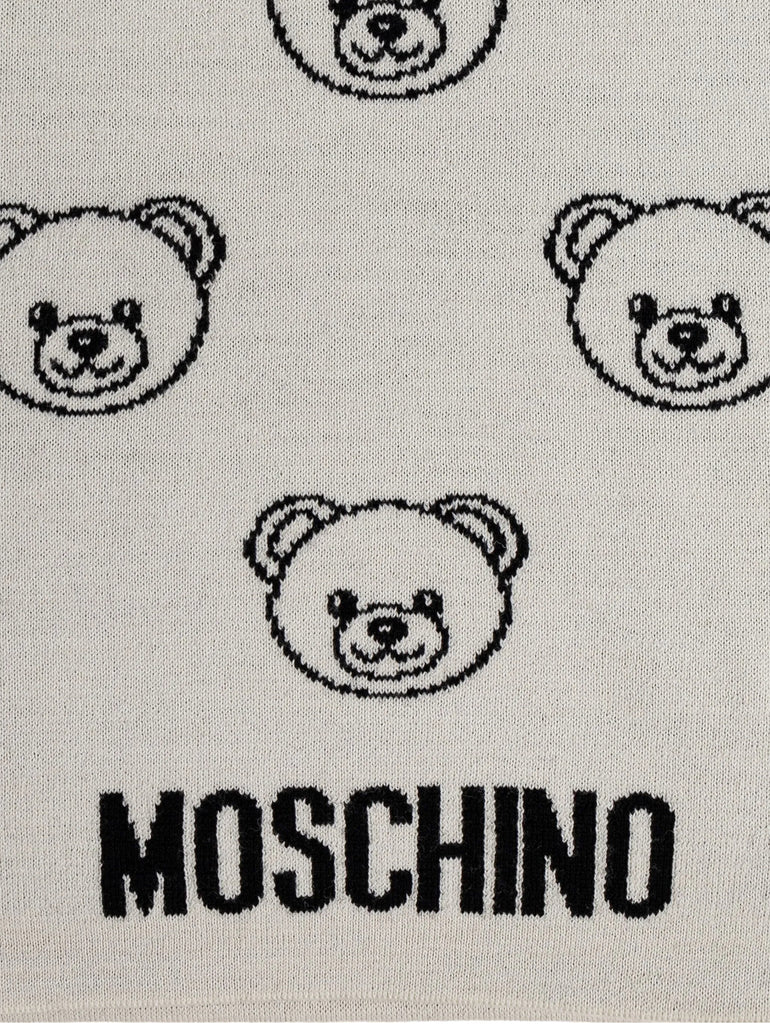 Sciarpa Moschino 30831 M3320 Face Teddy