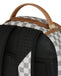 Zaino Sprayground bianco off bags backpack tiger 910B7405
