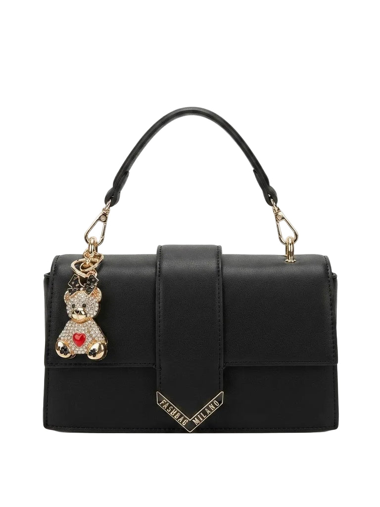 Borse Pashbag  Kayla a tracolla con charms orsetto